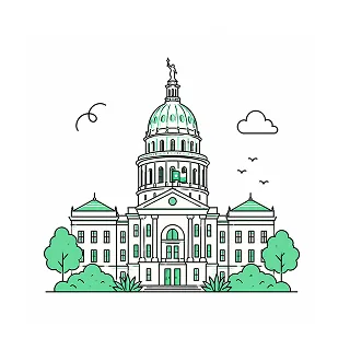 Austin skyline illustration