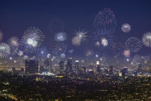 Independence Day Fireworks DTLA