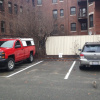 Outdoor lot parking on Gainsborough Street in Boston