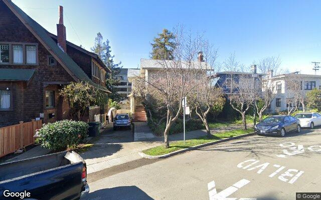  parking on Hillegass Avenue in Berkeley