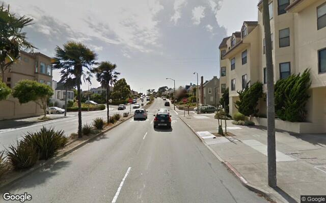  parking on Monterey Boulevard in San Francisco