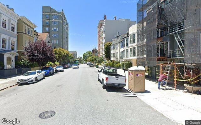  parking on Pacific Avenue in San Francisco