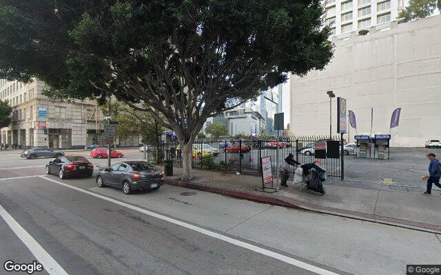  parking on South Flower Street in Los Angeles