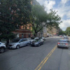 Outside parking on West 139th Street in New York City