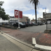 Outdoor lot parking on St Charles Ave in New Orleans