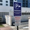 Outdoor lot parking on Abbott Avenue in Miami Beach