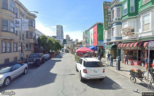  parking on Green Street in San Francisco