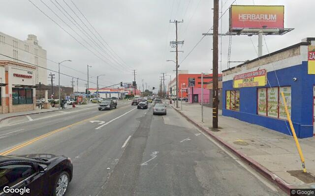  parking on Santa Monica Boulevard and N Palm Ave in West Hollywood