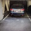 Carport parking on Washington Street in Somerville