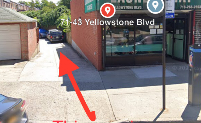  parking on 71-43 Yellowstone Boulevard in Queens