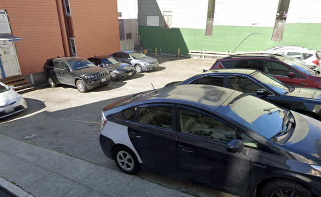  parking on Fresno Street in San Francisco