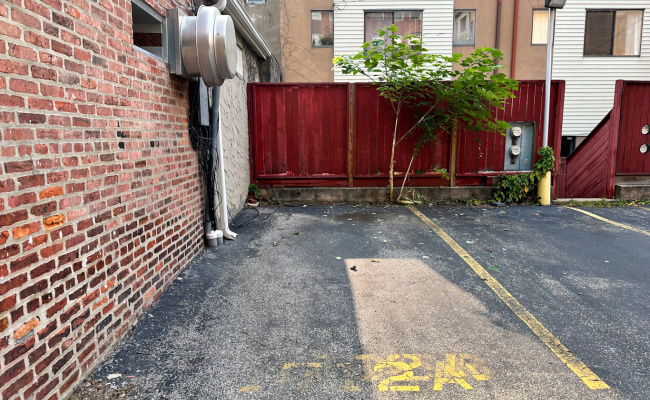  parking on Lombard Street in Philadelphia