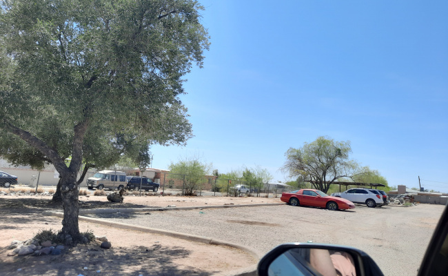  parking on South Del Moral Boulevard in Tucson