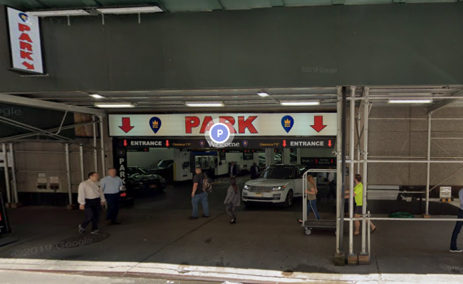  parking on West 53rd Street in New York City