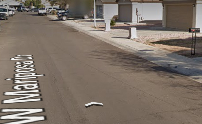  parking on West Mariposa Drive in Phoenix