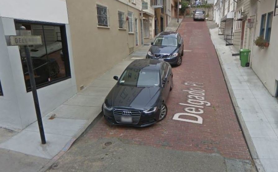  parking on Delgado Pl in San Francisco