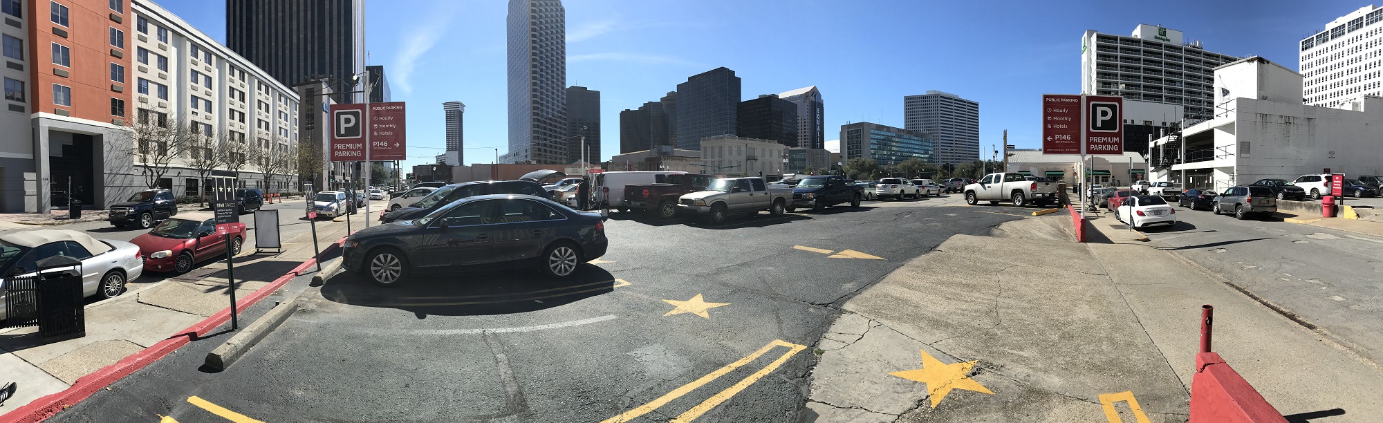 parking on O'Keefe Ave in New Orleans