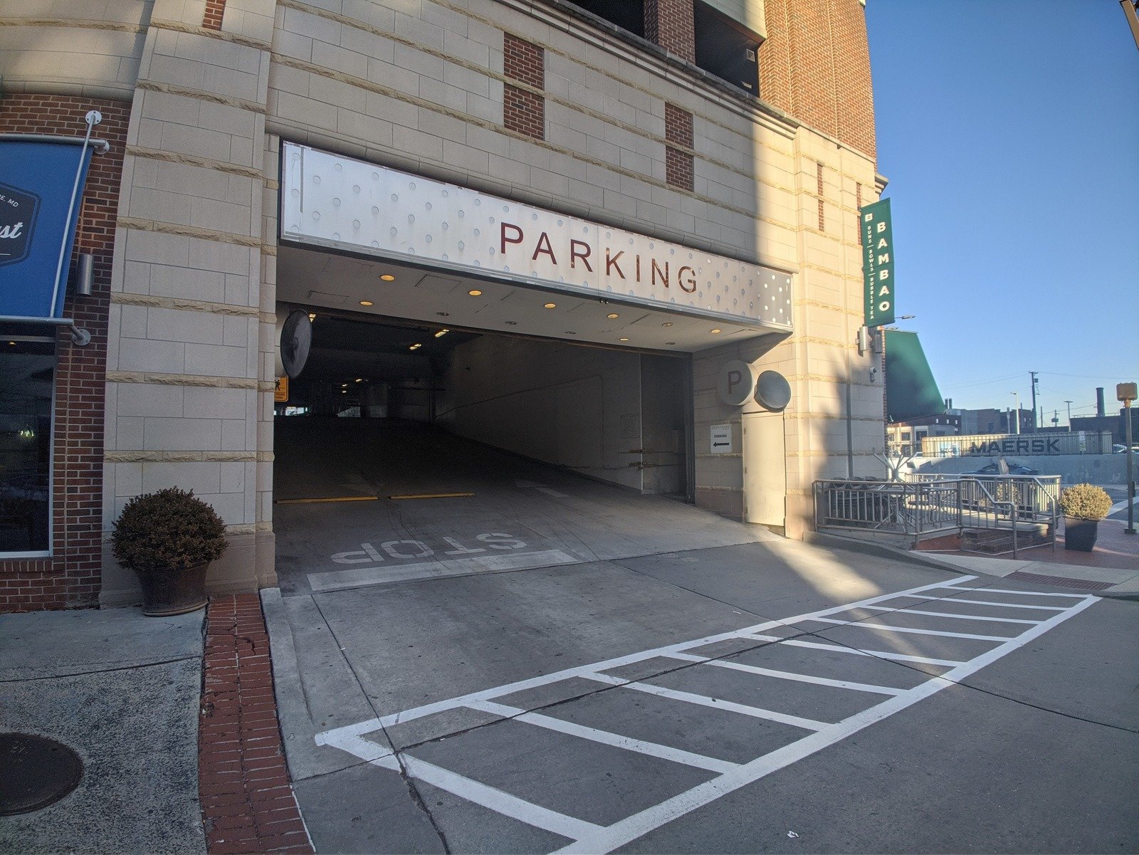  parking on Aliceanna Street in Baltimore