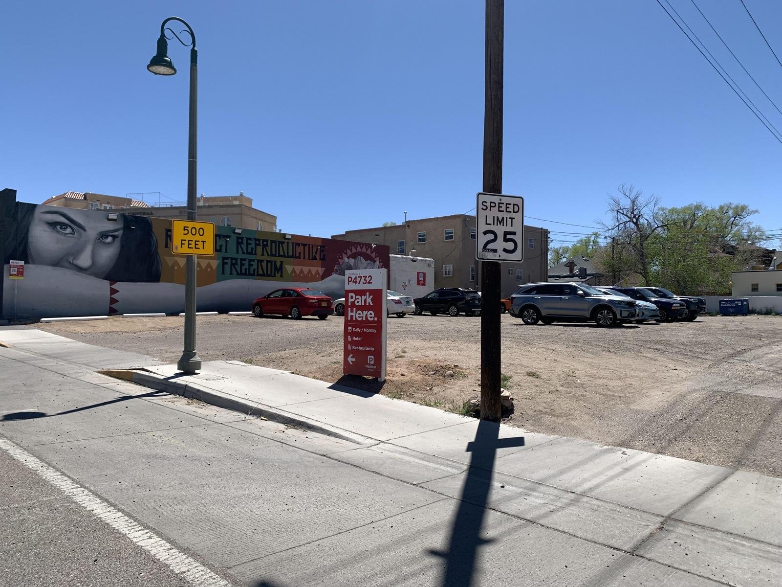  parking on Central SE in Albuquerque