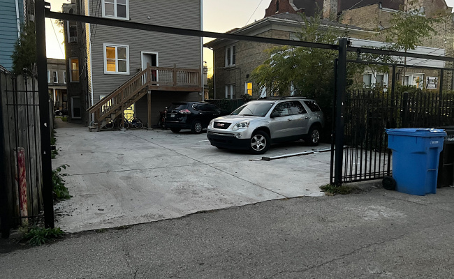 Outdoor lot parking on N Karlov Ave in Chicago